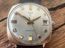 Load image into Gallery viewer, Elgin Hobnail Bezel Square Tonneau Case with Date, Manual, 31x31mm
