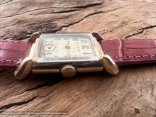 Load image into Gallery viewer, Bulova Light Cream Patina Dial with Pyramid Lugs, Manual, 21.5x38.5mm
