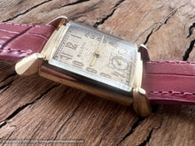 Load image into Gallery viewer, Bulova Light Cream Patina Dial with Pyramid Lugs, Manual, 21.5x38.5mm
