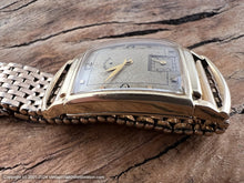 Load image into Gallery viewer, Lord Elgin Original Golden Deco Dial with Original Gold Mesh Bracelet, Manual, 21x37mm
