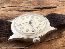 Load image into Gallery viewer, Helbros Military Green Lumed Numbers in Beefy Case, Manual, 31.5mm
