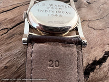 Load image into Gallery viewer, Longines 'Mainliner' Late 1940s Beauty, Manual, 27mmx40mm
