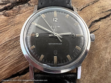 Load image into Gallery viewer, Elgin Dark Gray Dial Cal 960, Manual, 34mm
