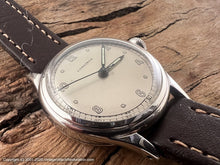 Load image into Gallery viewer, Longines Military with Perfect Champagne Dial, Green Lume, Manual, 33.5mm
