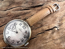 Load image into Gallery viewer, Omega Large Pocket Watch Conversion c.1912, Manual, Huge 48mm
