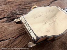 Load image into Gallery viewer, Bulova 1937 'American Clipper' Stepped Case with Lovely Bracelet, Manual, 26x36.5mm
