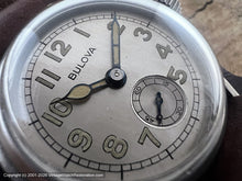 Load image into Gallery viewer, Bulova 'Ord Corps USA' Military in Mint Condition, Manual, 32.5mm
