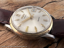 Load image into Gallery viewer, Wyler Incaflex &#39;Dynawind&#39;, Perfect Silver Dial with Date, Automatic, 33mm
