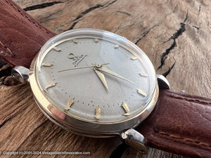 Omega Pearl Dial c. 1953 Cal 354 Bumper, Automatic, 32mm