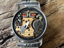 Load image into Gallery viewer, Accutron with Roman Numerals, Date and Tuning Fork Second Hand, Electric, Large 35mm
