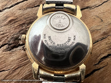 Load image into Gallery viewer, Timex 'Dynabeat' with Hefty Wide Gold Bezel, Electric, Large 37.5mm
