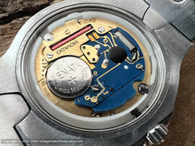 Load image into Gallery viewer, Movado Cobalt Blue Dial 'Museum' Sports Edition, Quartz, Huge 39x42
