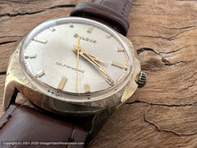 Load image into Gallery viewer, Bulova 'Clipper AC' Mint Silver Dial with Patterned Bezel, Manual, 32.5mm

