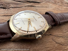Load image into Gallery viewer, Bulova 'Clipper AC' Mint Silver Dial with Patterned Bezel, Manual, 32.5mm
