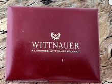 Load image into Gallery viewer, Wittnauer Coin Edge Case with Pie Pan Dial and Original Presentation Box, Manual, 33.5mm
