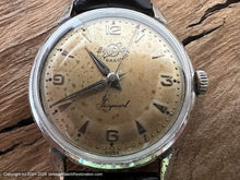 Load image into Gallery viewer, Enicar 'Seapearl' with Lovely Parchment Patina Dial, Manual, 33mm
