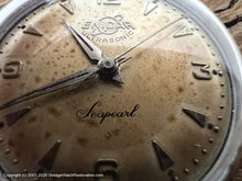 Load image into Gallery viewer, Enicar 'Seapearl' with Lovely Parchment Patina Dial, Manual, 33mm
