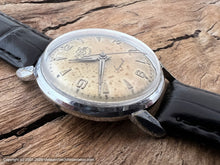 Load image into Gallery viewer, Enicar 'Seapearl' with Lovely Parchment Patina Dial, Manual, 33mm
