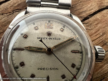 Load image into Gallery viewer, Rolex Precision Oyster 6220 with Original Rolex Bracelet, Manual, 30mm

