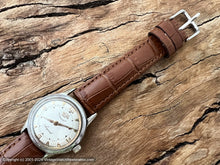 Load image into Gallery viewer, Enicar 'Seapearl' on Dial with Wavy Texturing, Manual, 31mm
