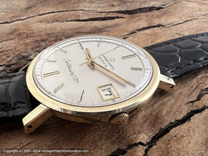 Eterna-Matic Perfect Silver Dial 'Birks' Centenaire "71", Automatic, Large 35mm