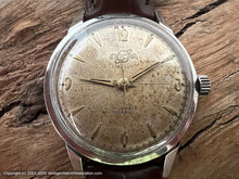 Load image into Gallery viewer, Enicar 'Ultrasonic' with Parchment Patina Dial, Manual, 34mm
