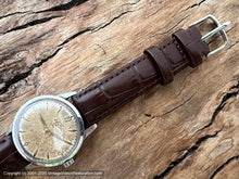 Load image into Gallery viewer, Enicar 'Ultrasonic' with Parchment Patina Dial, Manual, 34mm
