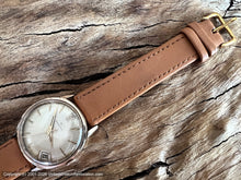 Load image into Gallery viewer, Zenith with Date Window at 4:30 in Rose-Gold Case, Manual, 34mm
