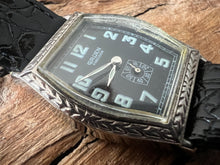 Load image into Gallery viewer, Gruen Precision Black Dial Retro 1928 Design, Quartz, 28x36mm
