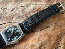 Load image into Gallery viewer, Gruen Precision Black Dial Retro 1928 Design, Quartz, 28x36mm

