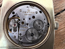 Load image into Gallery viewer, Certina &#39;Argonaut 220&#39; Ruby Red Dial, Hefty Tapered Square Case, Manual, 33x39mm
