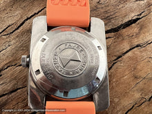 Load image into Gallery viewer, Favre-Leuba &#39;Deep Blue&#39; Divers with Orange Dial and Bezel, Automatic, Massive 42x48mm
