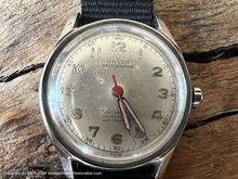 Load image into Gallery viewer, Orvin Military Style Dial with Minute/Second Outer Edge Ticks and Red Second Hand, Automatic, 33mm

