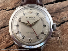 Load image into Gallery viewer, Hampden Two-Tone Light Patina Dial, France, Manual, 33mm
