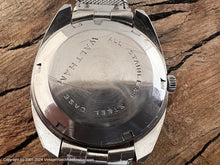 Load image into Gallery viewer, Waltham C-Case Day Silver Dial with Date Set at Bottom, Automatic, Large 36x40mm
