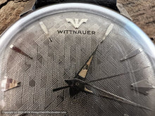 Load image into Gallery viewer, Wittnauer Stunning Silver Cross-Hash Textured Dial,  Manual, 33.5mm
