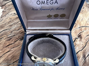 Omega Original Dial with Soft Patina,  Bumper Automatic, 33.5mm