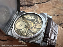 Load image into Gallery viewer, Alvera (Toledo) Original Dial in Decorative Cut Corner Rectangular Case, Manual, 27x34mm
