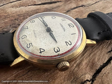 Load image into Gallery viewer, Pifora Golden Light Patina Dial with Red Outer Circle, Manual, 33.5mm
