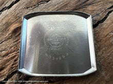 Load image into Gallery viewer, Elgin Original Dial in White Gold Filled Square Deco Case, Manual , 27.5x35.5mm
