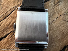 Load image into Gallery viewer, Albuse &#39;Shock Absorber&#39; Perfect Square Case and Amazing Dial Design, Manual, 26.5x34.5mm
