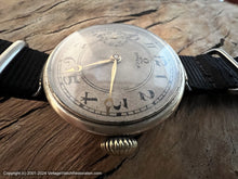 Load image into Gallery viewer, Omega Large Gold Converted Pocket Watch Original Dial, Manual, 44mm
