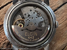 Load image into Gallery viewer, Elgin Original Light Bronze Sunburst Dial Shockmaster Automatic, Large 35.5mm
