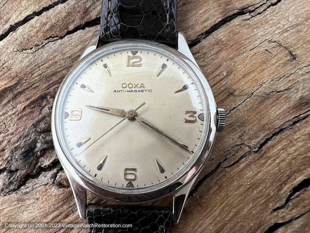 Boîtier De Montre Vintage Doxa 24,3 Mm – Pièce De Rechange Pour Femme