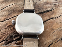 Load image into Gallery viewer, Waltham Sterling Silver Rounded Square Case with Perfect Porcelain Dial, Manual, 31.5x31.5mm
