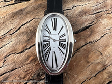 Load image into Gallery viewer, Waterman&#39;s &#39;York&#39; Exploding Roman Numeral Dial in Large Oblong Case, Quartz, 30x56mm
