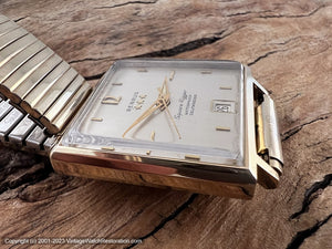 Benrus 'Square Rigger' in Large Square Case  Automatic, 30x30mm