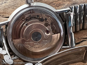 Benrus See Through Front and Back with Date, Automatic, 34mm