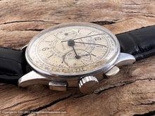 Load image into Gallery viewer, Universal &#39;Compur&#39; Chronograph c.1940s with Lovely Original Dial, Manual, 34.5mm
