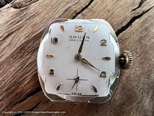 Load image into Gallery viewer, Gruen Precision Clover Style Case with Kreisler Bracelet, Manual, 28x39.5mm
